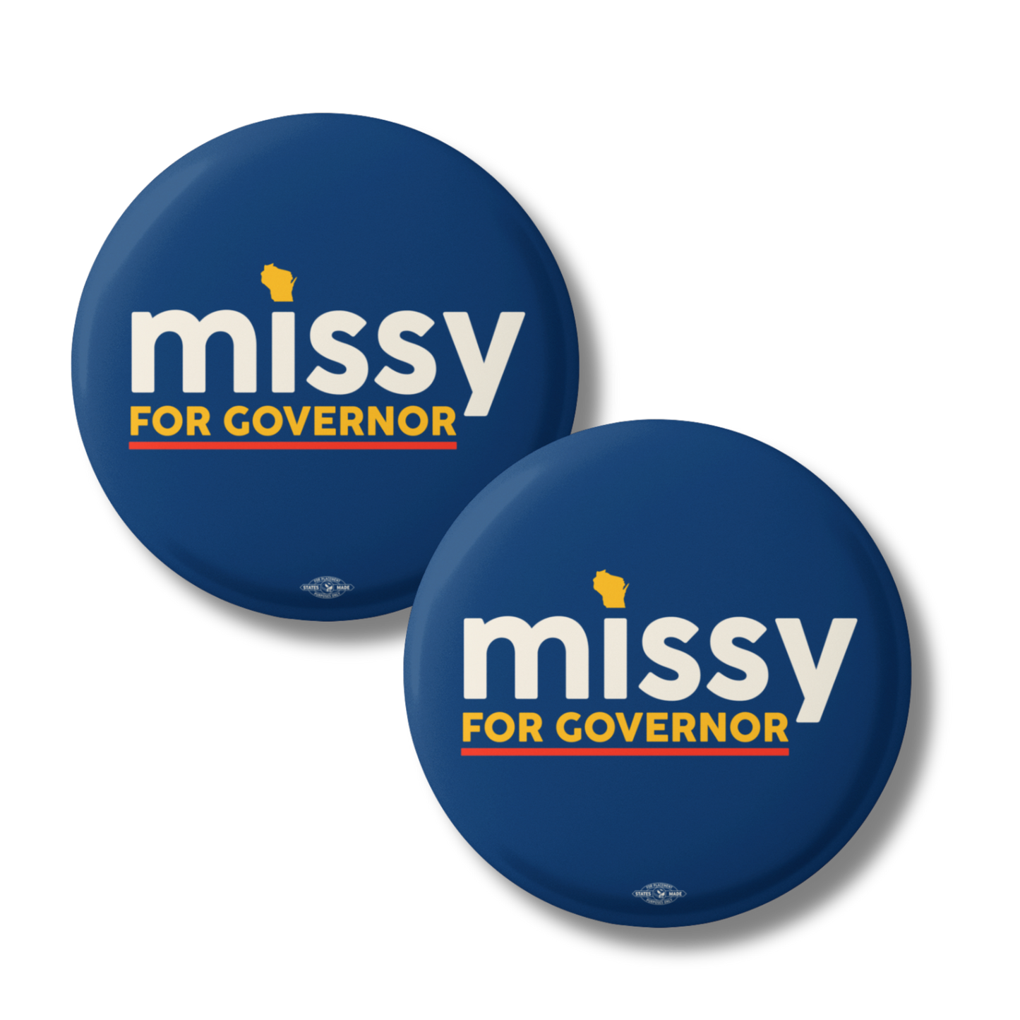 Missy for Governor Button Pack
